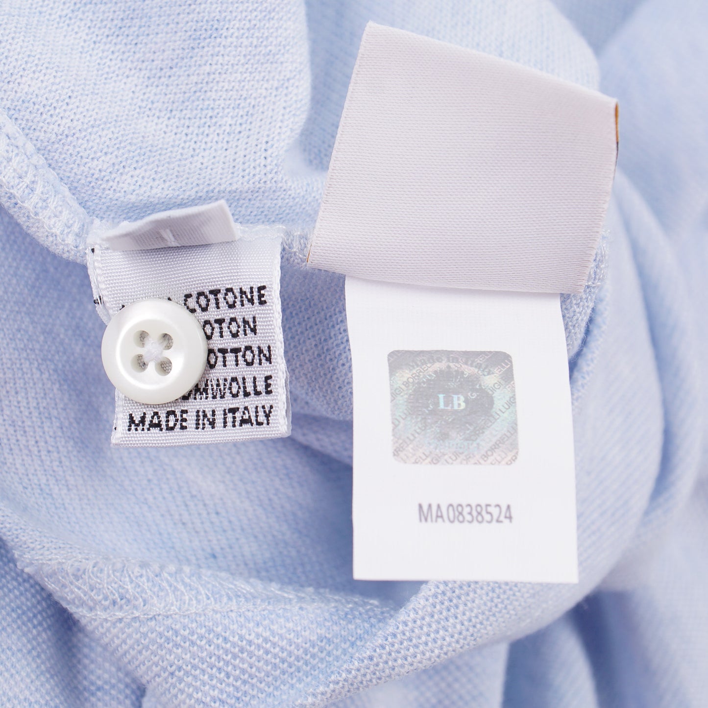 Luigi Borrelli Pique Knit Cotton Polo Shirt - Top Shelf Apparel