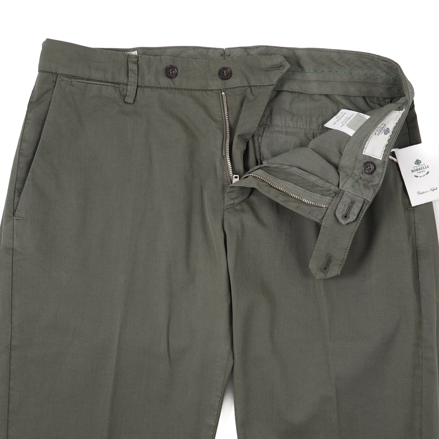 Luigi Borrelli Lightweight Cotton Pants - Top Shelf Apparel