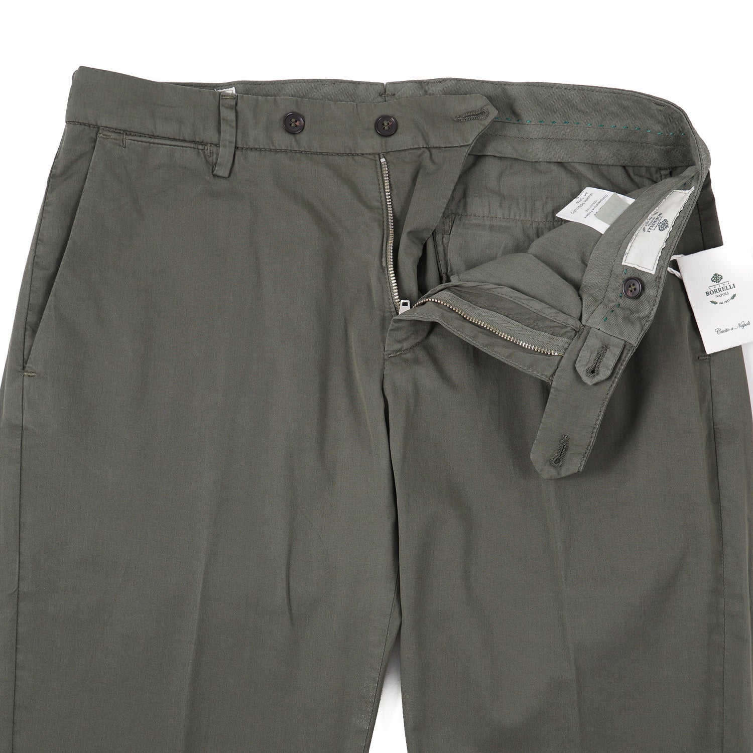 Luigi Borrelli Lightweight Cotton Pants - Top Shelf Apparel