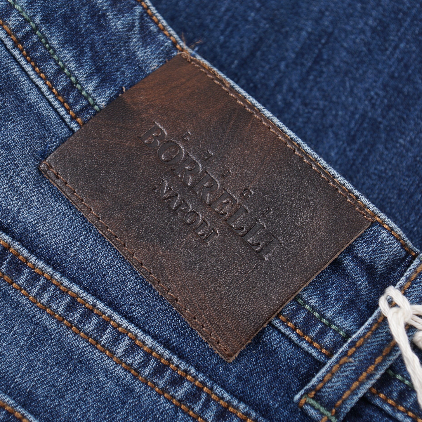 Luigi Borrelli Slim-Fit Denim Jeans - Top Shelf Apparel