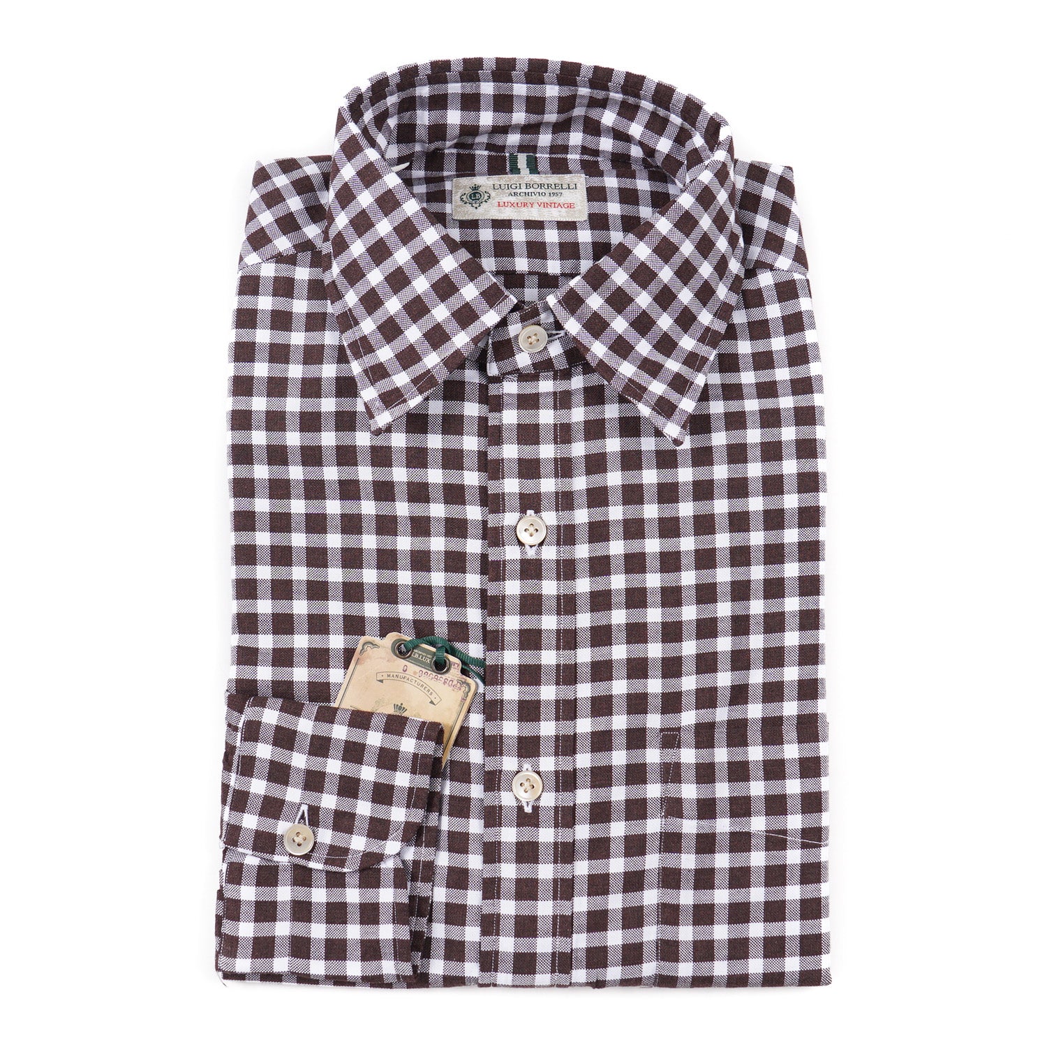 Luigi Borrelli Cotton Dress Shirt Luigi Borrelli Cotton Dress Shirt