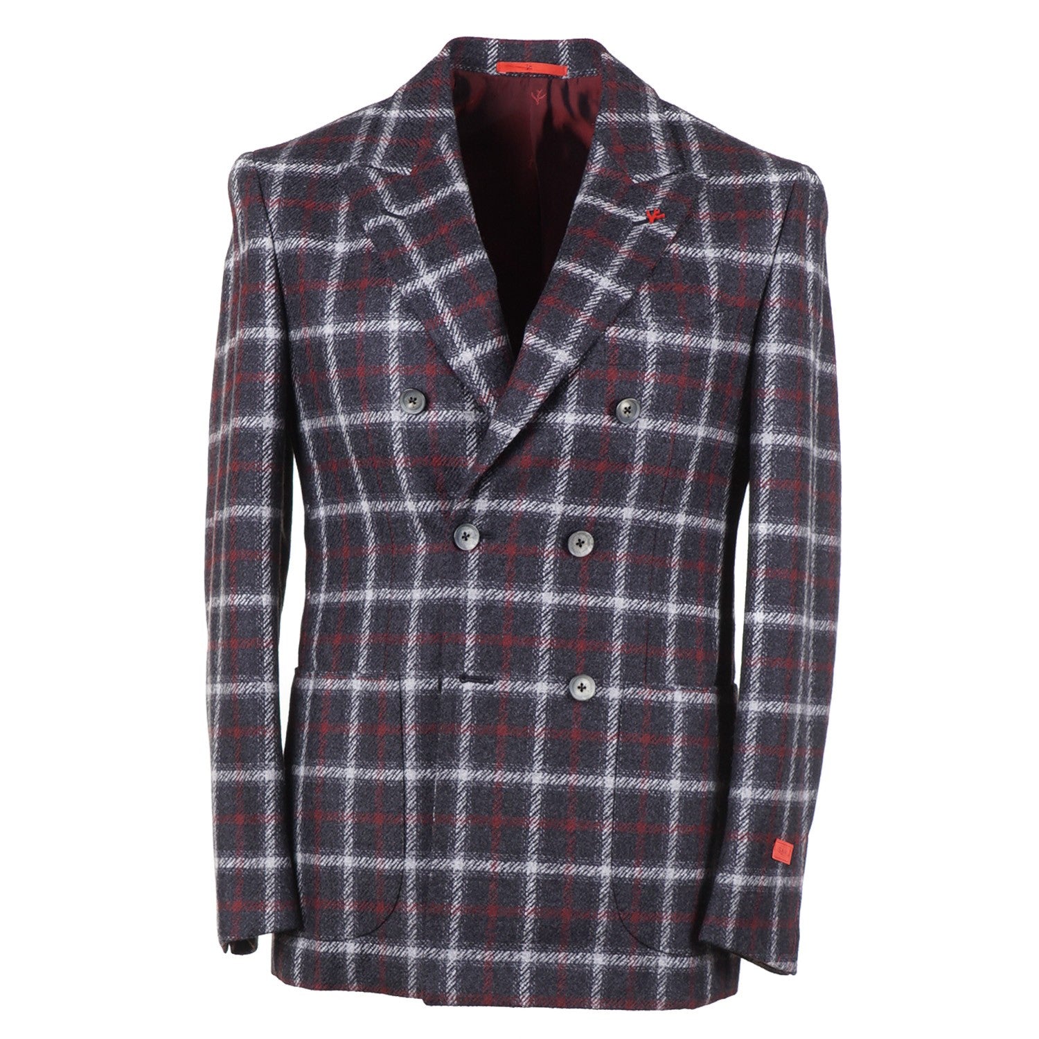 Isaia Shetland Wool-Cashmere Sport Coat