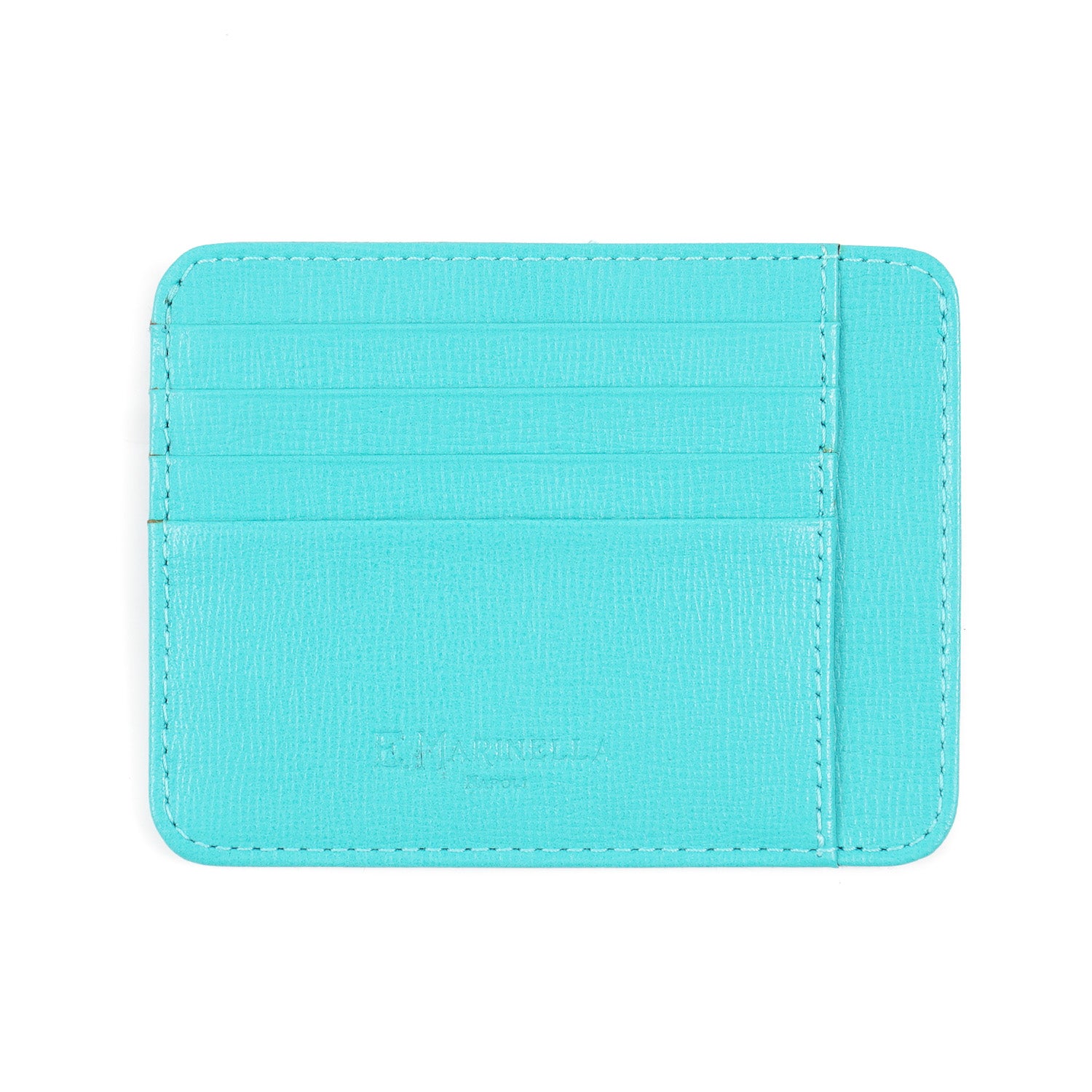 E.Marinella Credit Card Holder in Saffiano Leather - Top Shelf Apparel