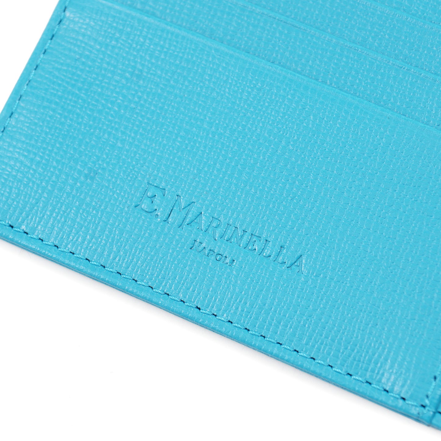 E.Marinella Credit Card Holder in Saffiano Leather - Top Shelf Apparel