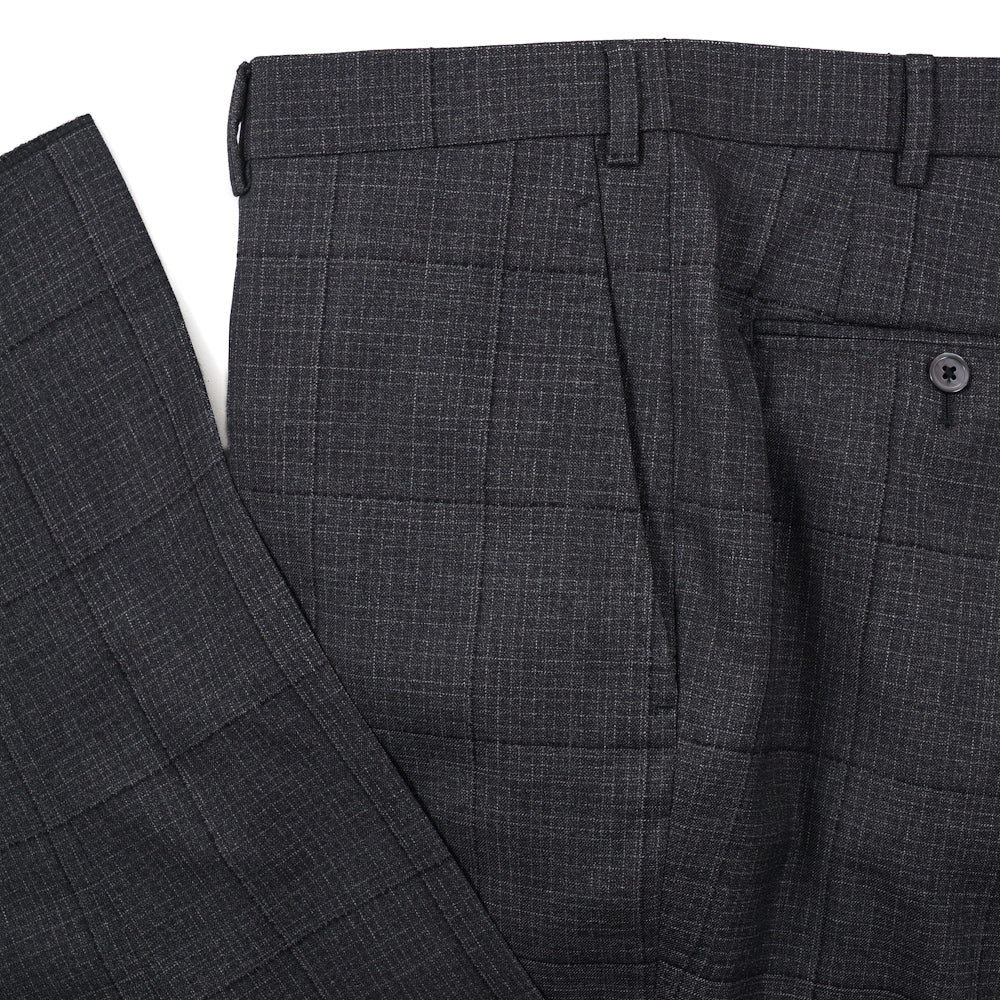 Isaia Gray Check Super 140s Wool Suit - Top Shelf Apparel