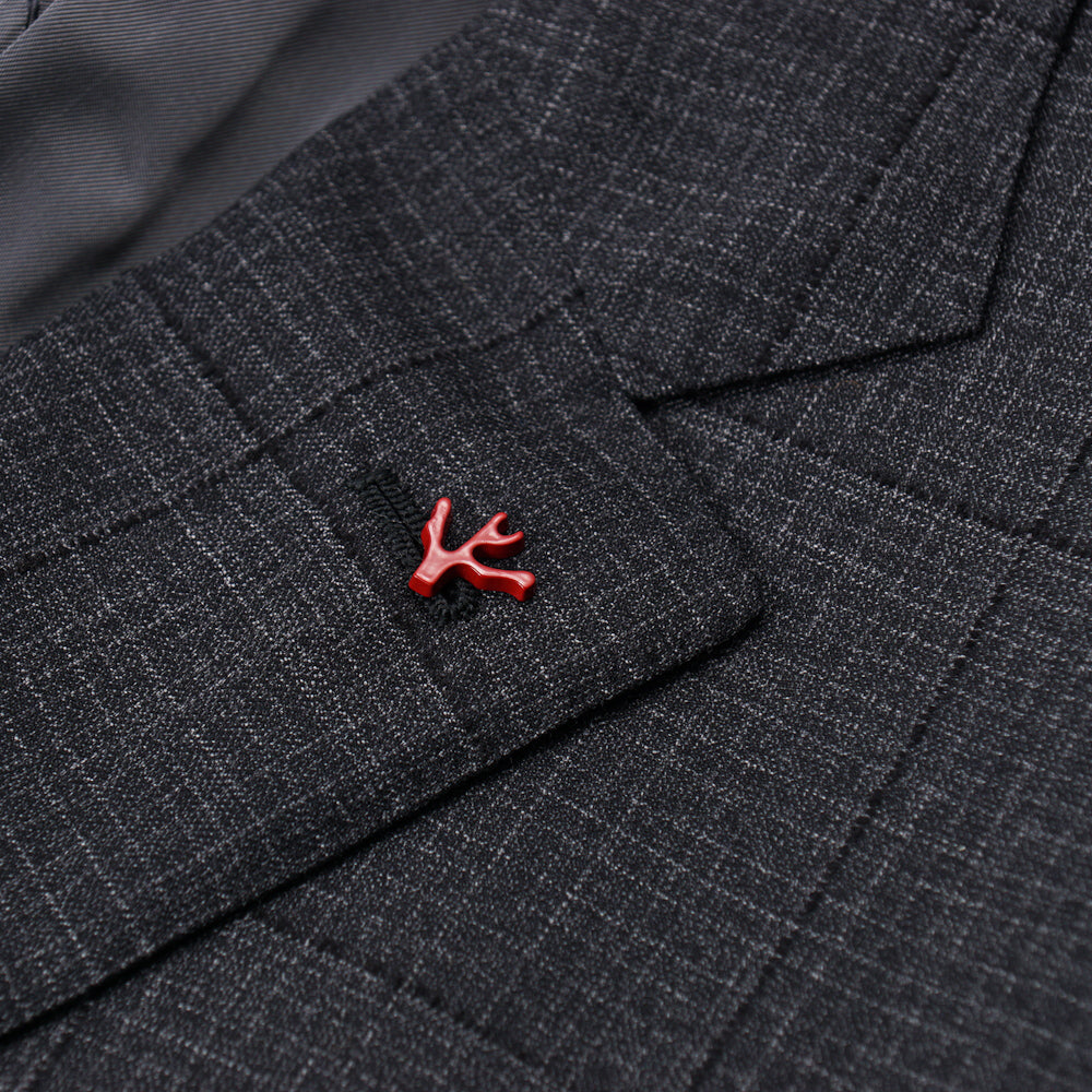 Isaia Gray Check Super 140s Wool Suit - Top Shelf Apparel