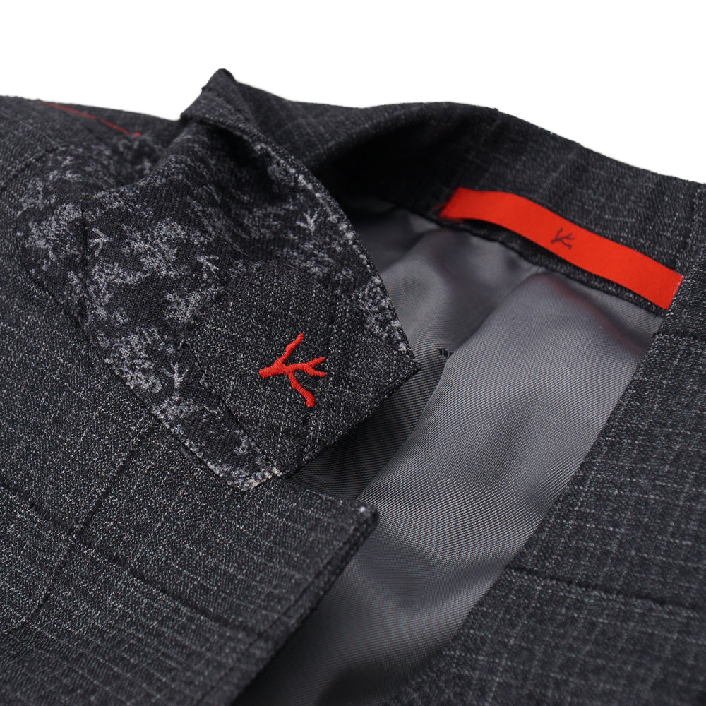 Isaia Gray Check Super 140s Wool Suit - Top Shelf Apparel
