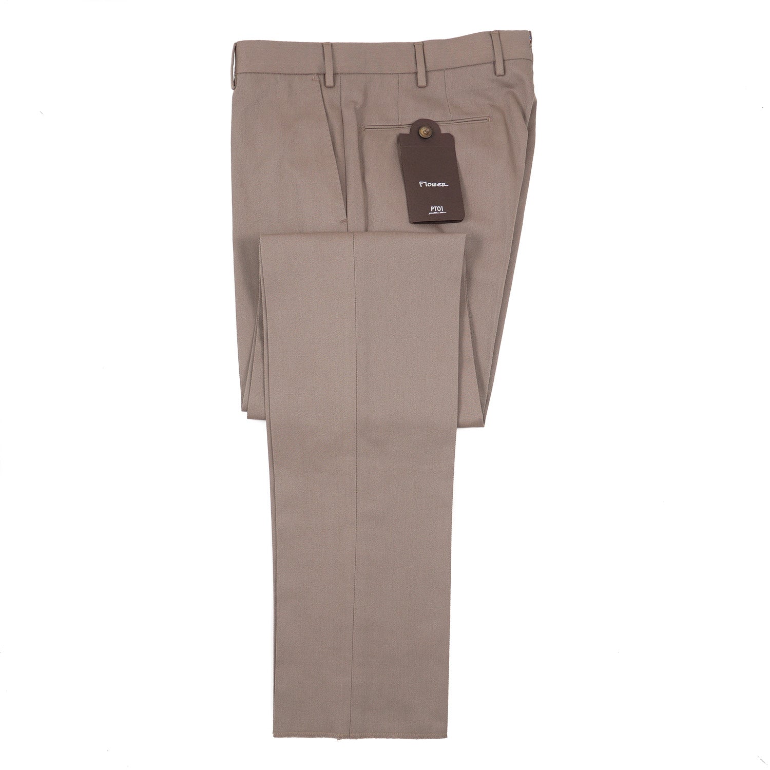 cotton twill dress pants Parma Pleated Linen & Cotton Stretch Twill Dress Pants (Men)