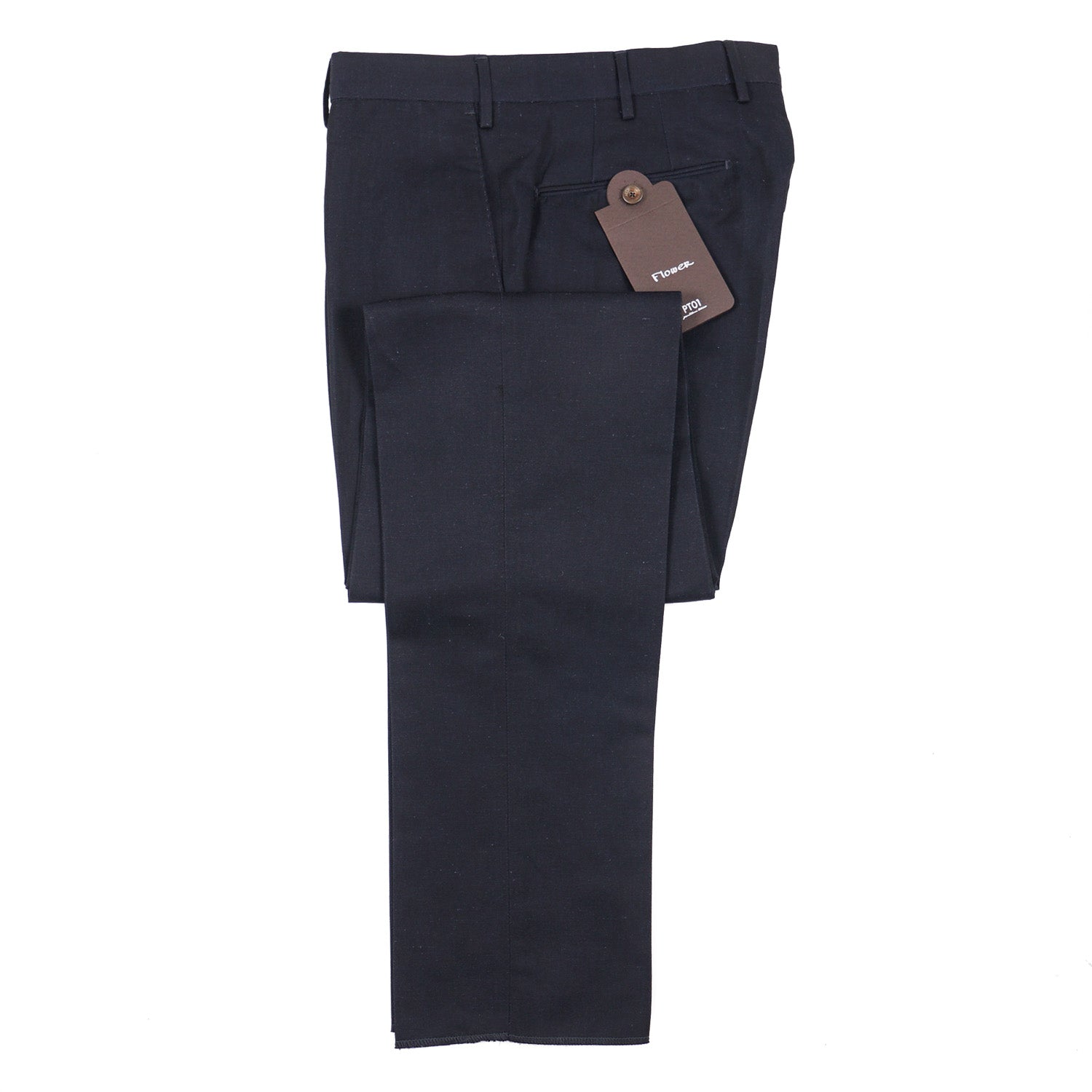 Pt01 Twill Linen-Cotton Dress Pants 40W Pt01 Twill Linen-Cotton Dress Pants 40W