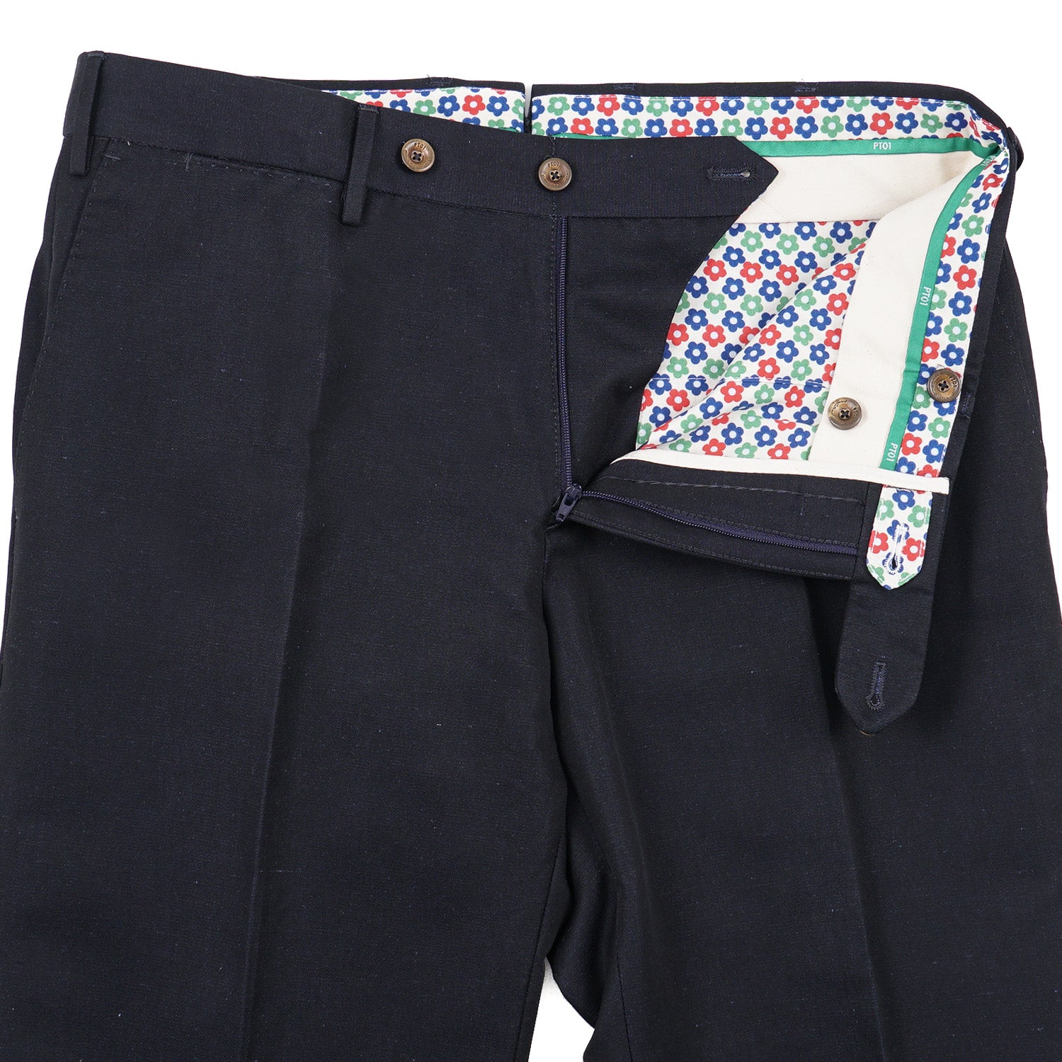 PT01 Twill Linen-Cotton Dress Pants - Top Shelf Apparel