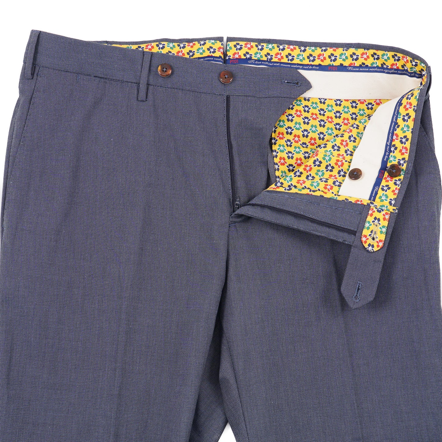 PT01 Micro Patterned Traveler Cotton Pants - Top Shelf Apparel