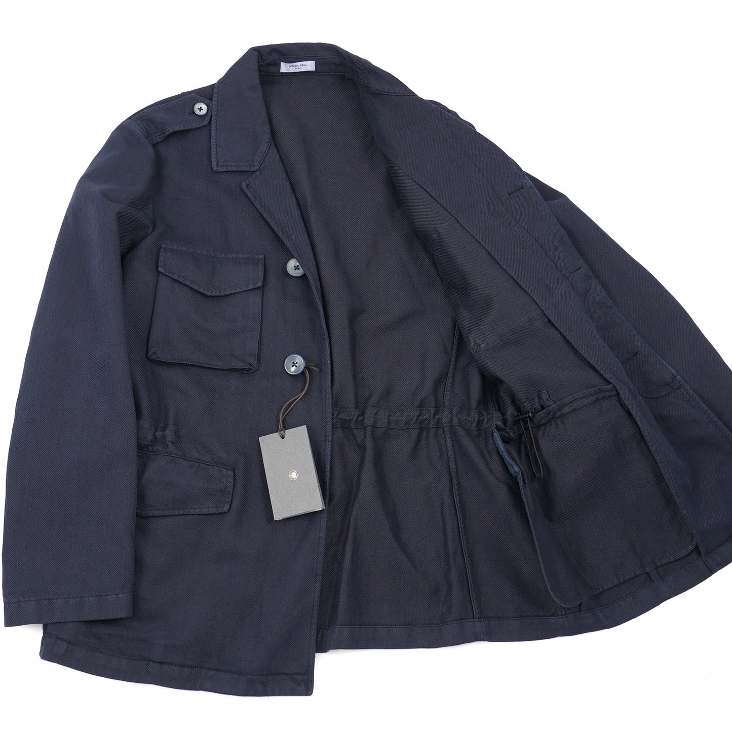 Boglioli Cotton and Linen Field Jacket - Top Shelf Apparel