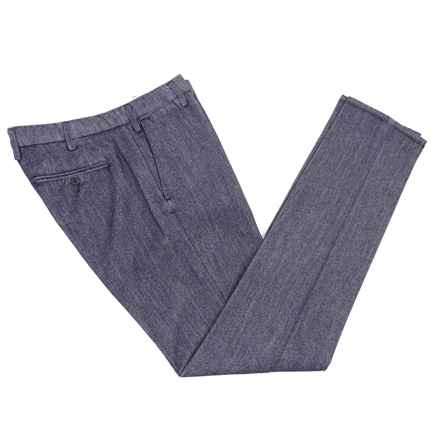 Luigi Borrelli Wool and Cotton Pants - Top Shelf Apparel