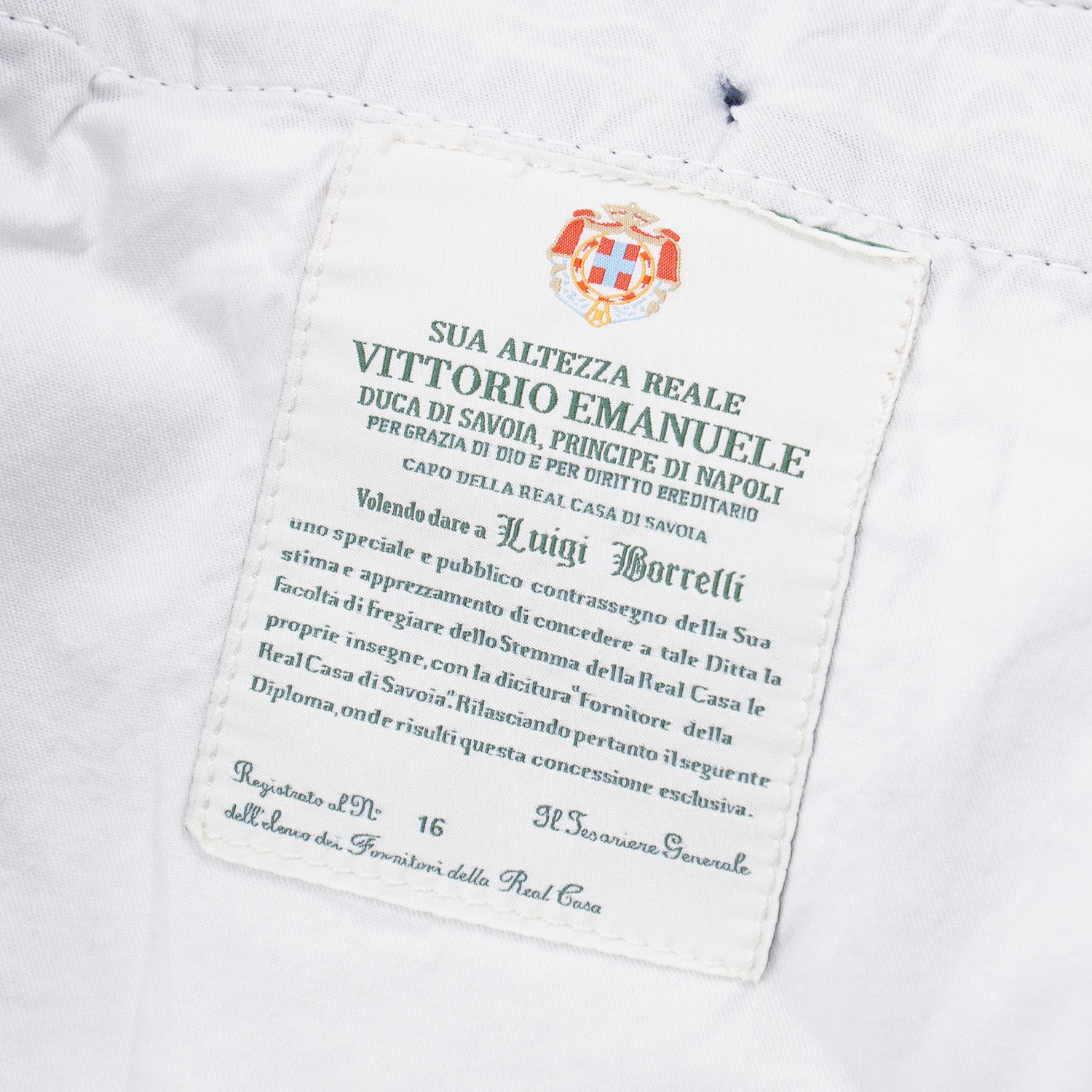Luigi Borrelli Wool and Cotton Pants - Top Shelf Apparel