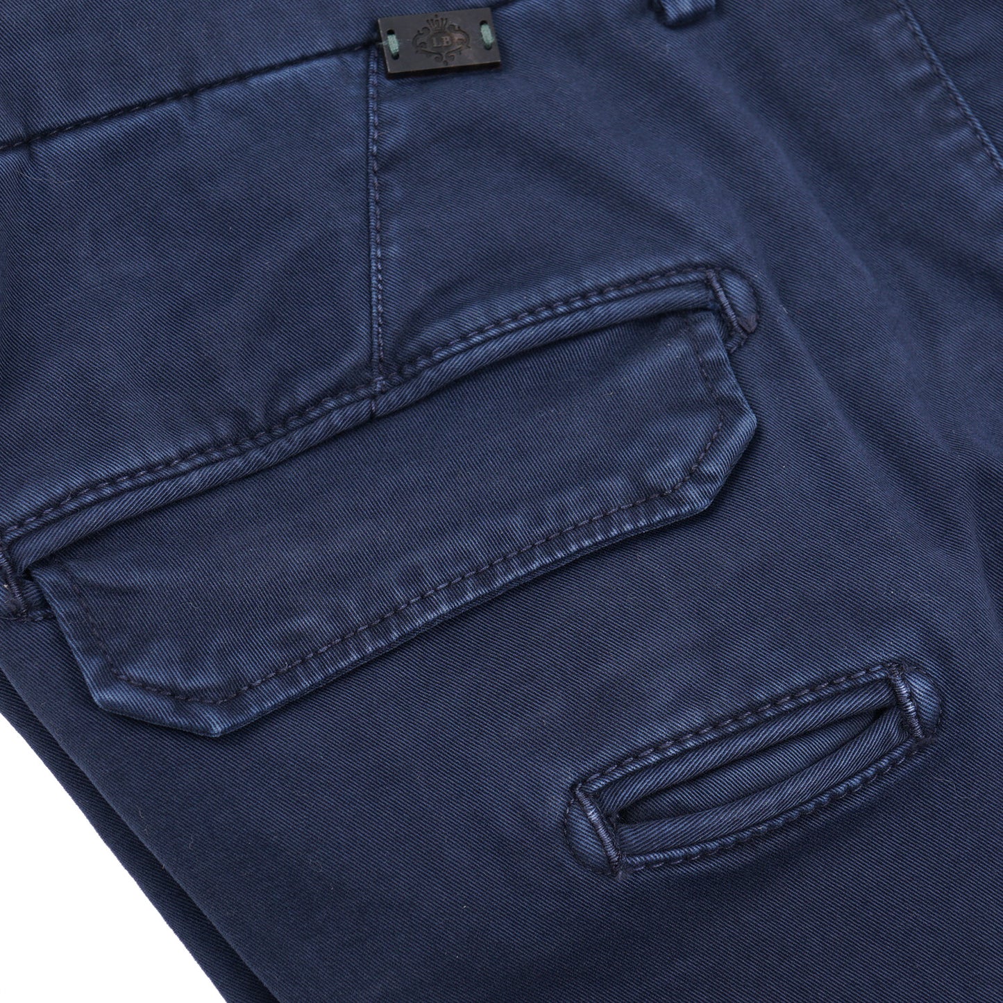 Luigi Borrelli Cotton Pants with Cargo Pockets - Top Shelf Apparel