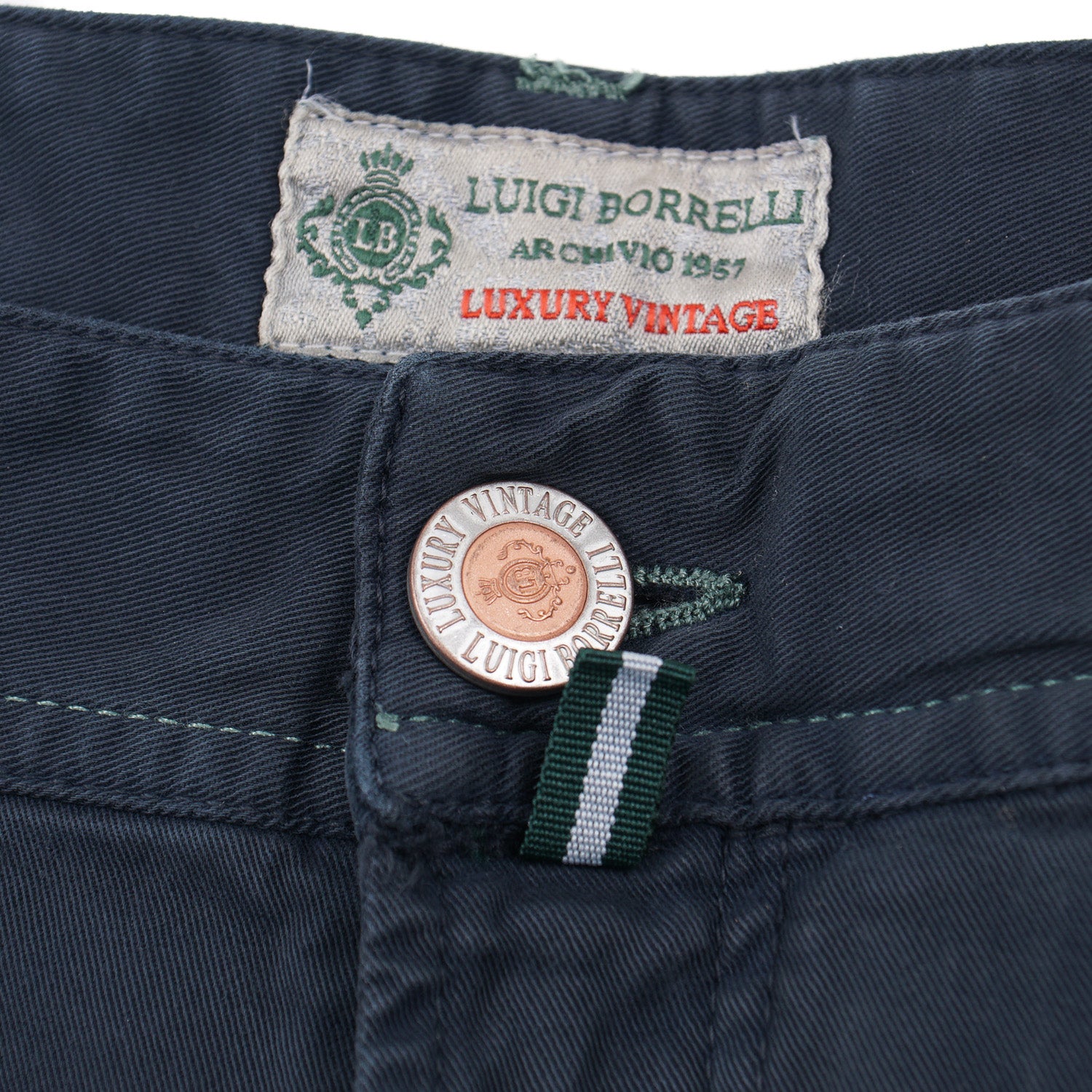 Luigi Borrelli Slim-Fit 5-Pocket Pants - Top Shelf Apparel