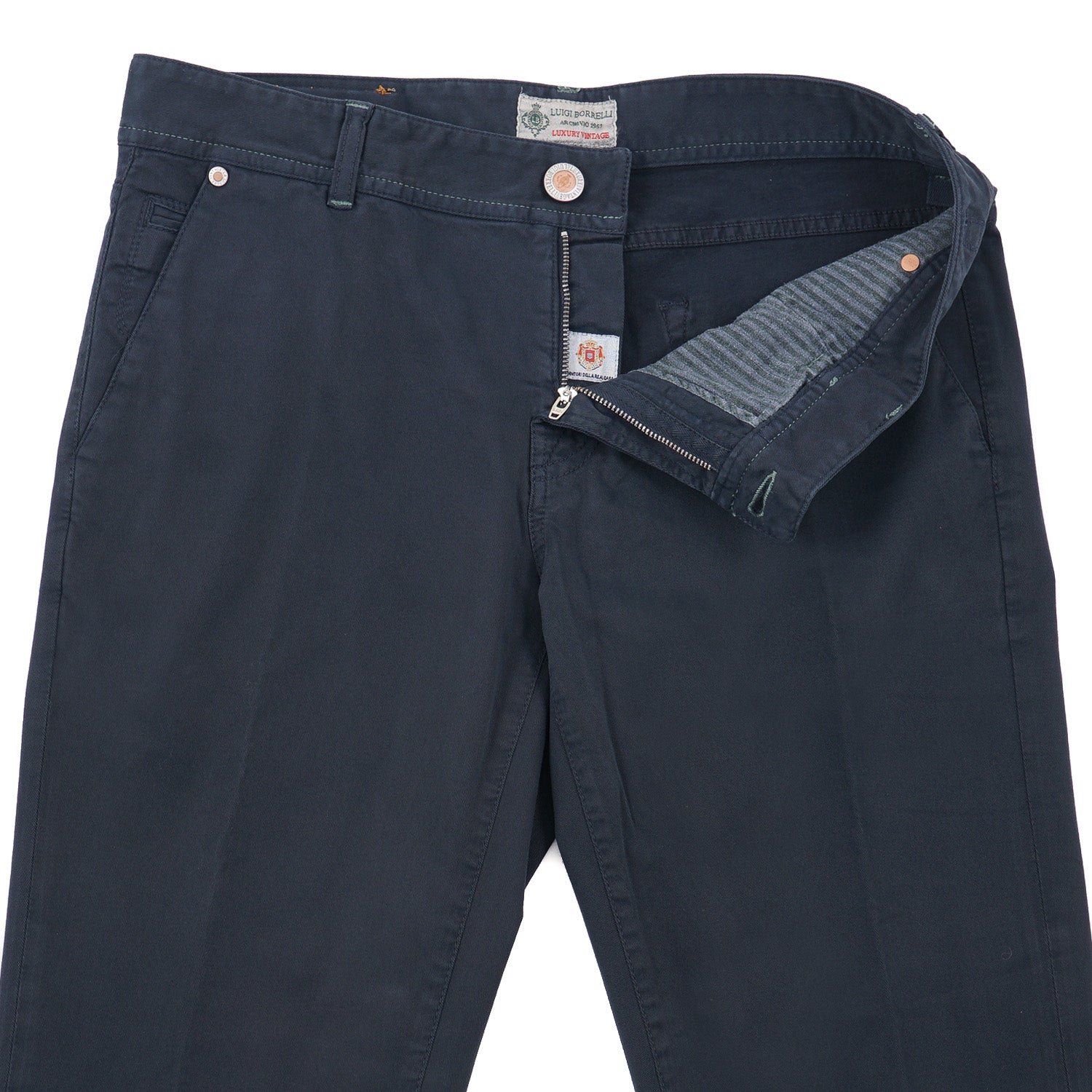 Luigi Borrelli Slim-Fit 5-Pocket Pants - Top Shelf Apparel