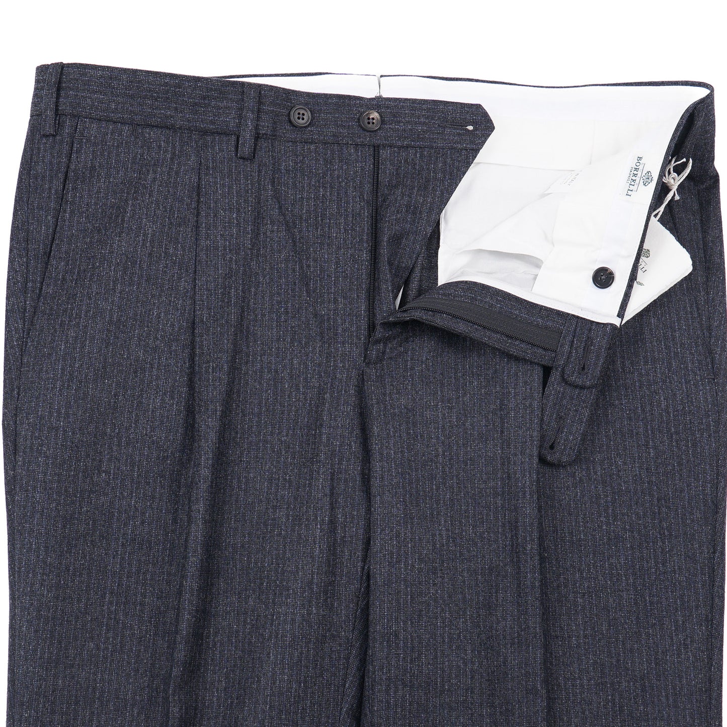 Luigi Borrelli Brushed Wool Dress Pants - Top Shelf Apparel
