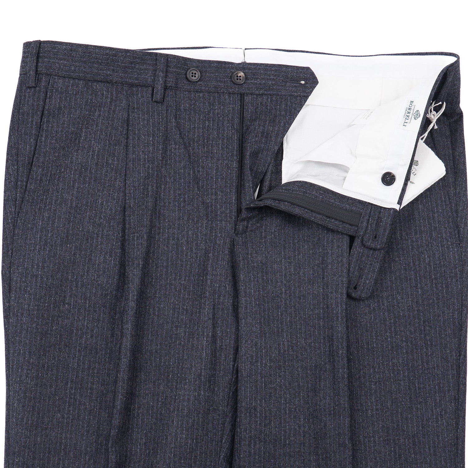 Luigi Borrelli Brushed Wool Dress Pants - Top Shelf Apparel