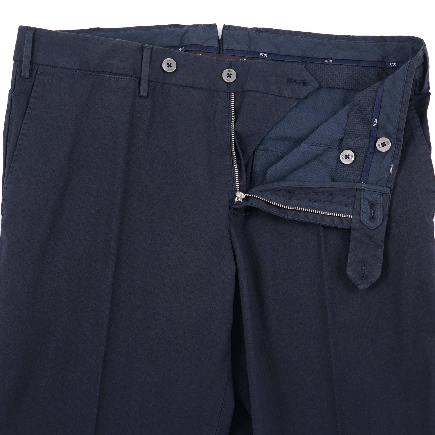 PT01 Slim-Fit Cotton Dress Pants - Top Shelf Apparel