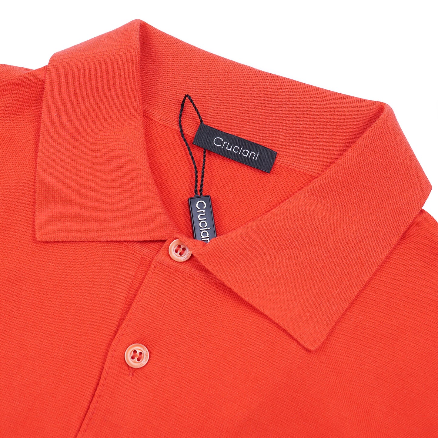 Cruciani Short-Sleeve Knit Cotton Polo - Top Shelf Apparel