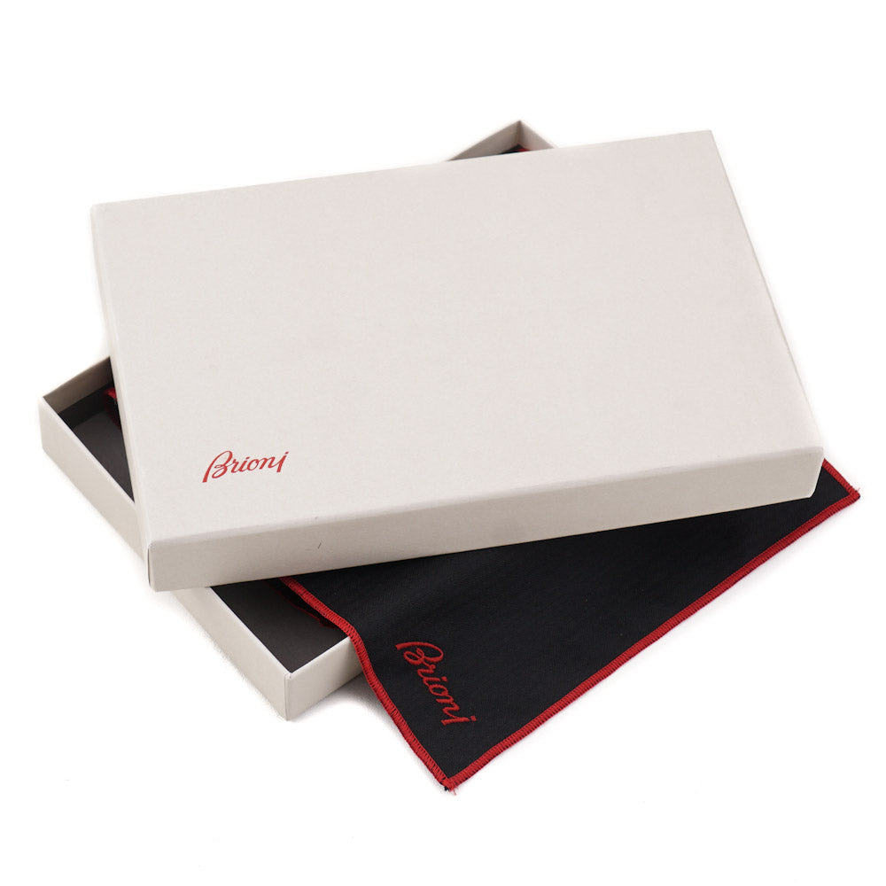Brioni Leather Travel Wallet with Alligator Detailing - Top Shelf Apparel