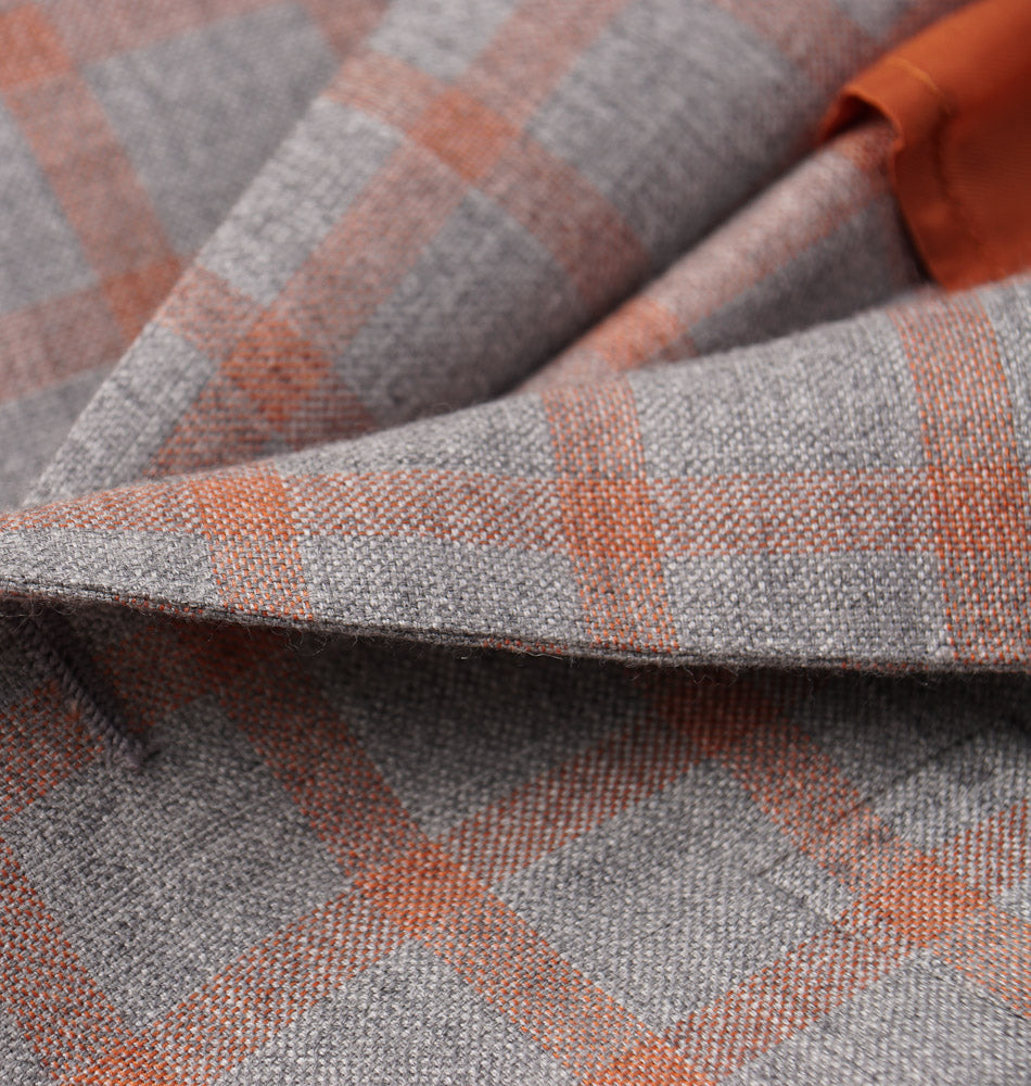 Belvest Gray Check Cashmere-Silk Sport Coat - Top Shelf Apparel