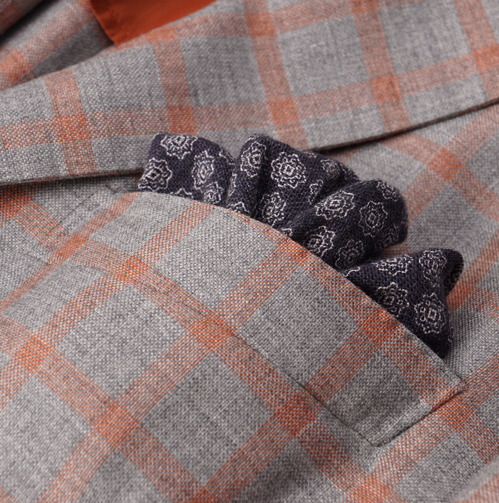 Belvest Gray Check Cashmere-Silk Sport Coat - Top Shelf Apparel