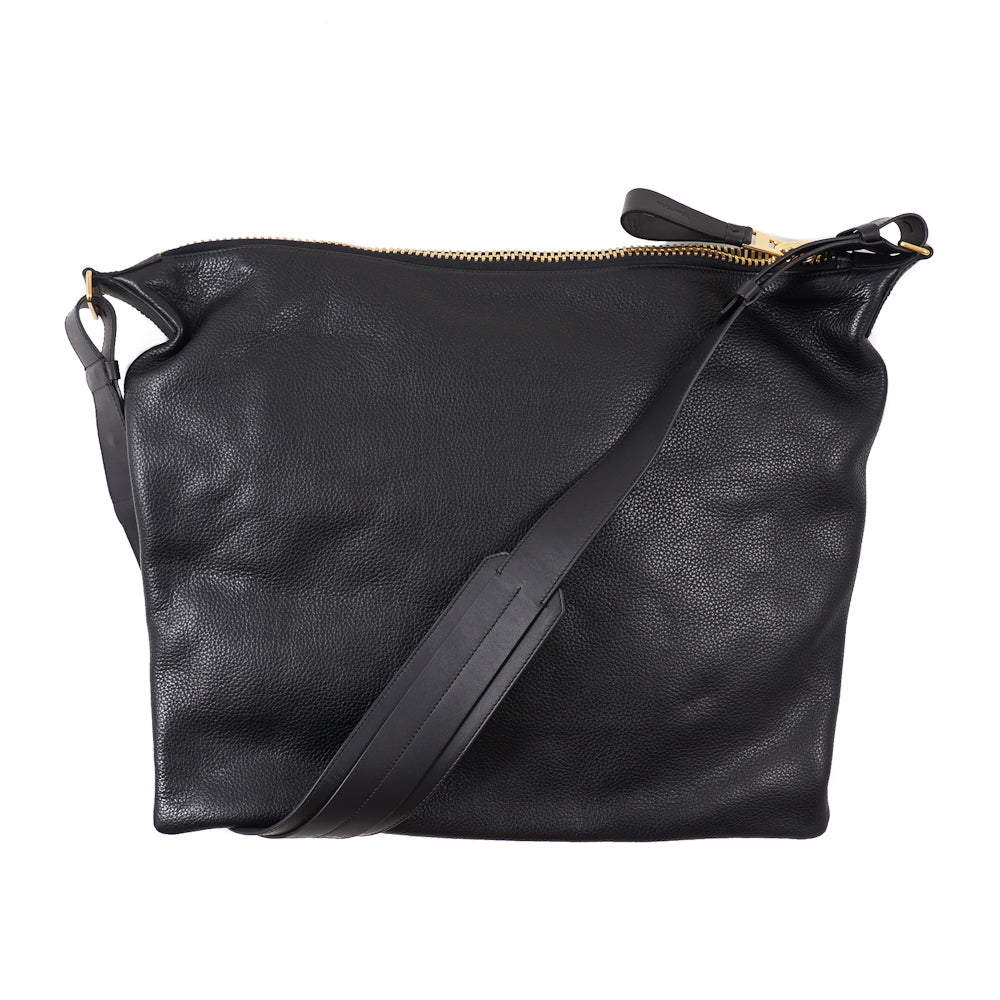 Leather Shoulder Bag in Black - Tom Ford