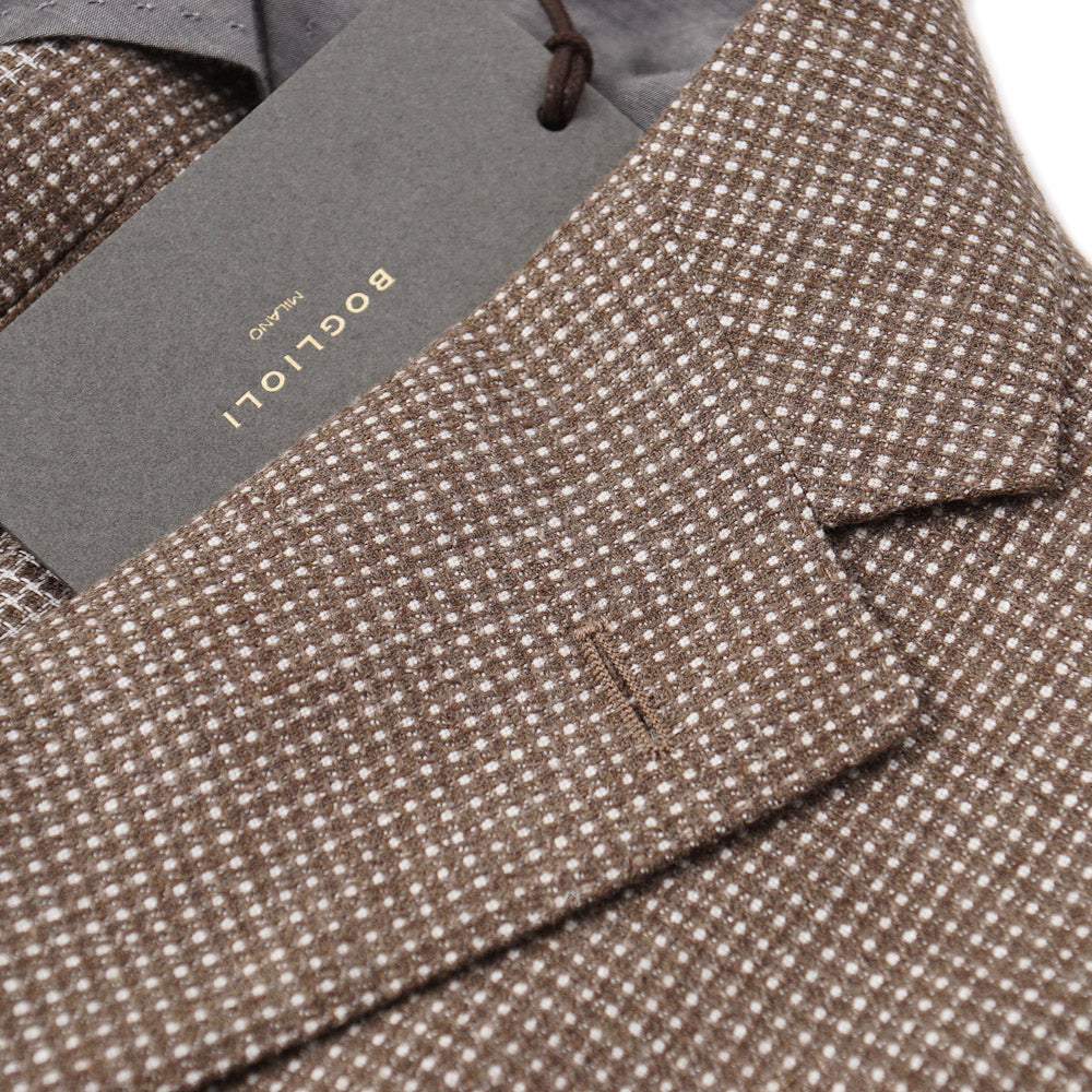 Boglioli Woven Birdseye Silk-Linen-Wool Sport Coat - Top Shelf Apparel