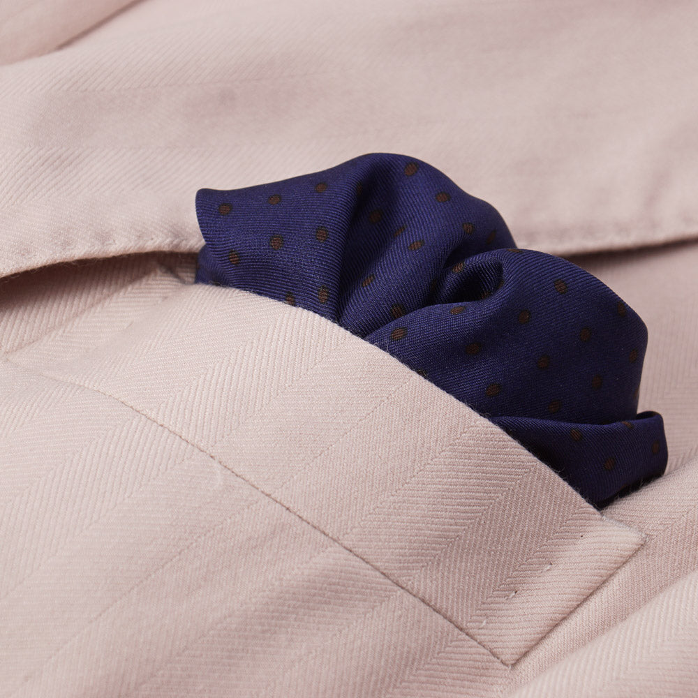 Boglioli Cashmere Sport Coat in Sand Pink Herringbone - Top Shelf Apparel