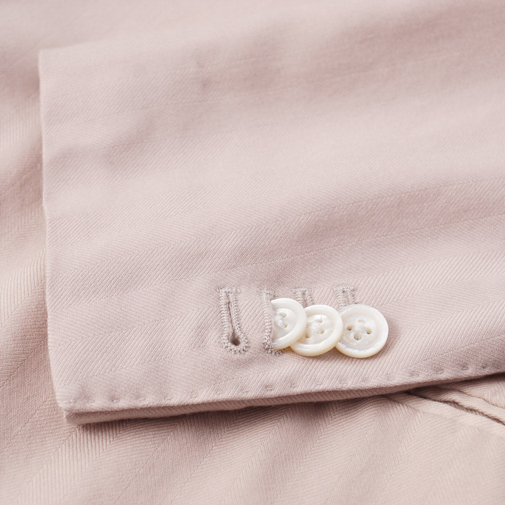 Boglioli Cashmere Sport Coat in Sand Pink Herringbone - Top Shelf Apparel