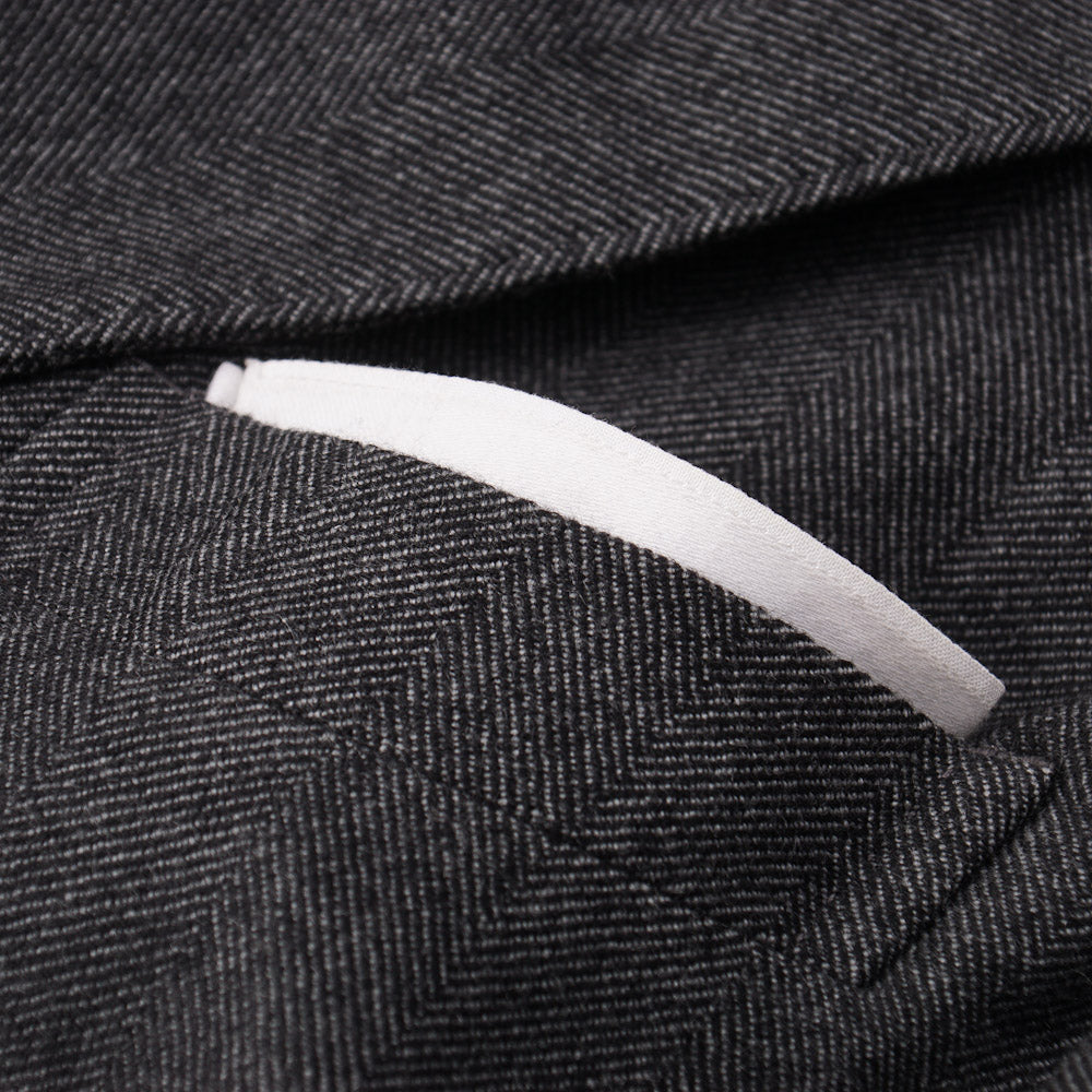 Boglioli Cashmere Sport Coat in Gray Herringbone - Top Shelf Apparel
