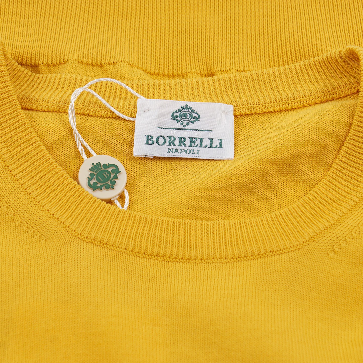 Luigi Borrelli Lightweight Cotton Sweater - Top Shelf Apparel