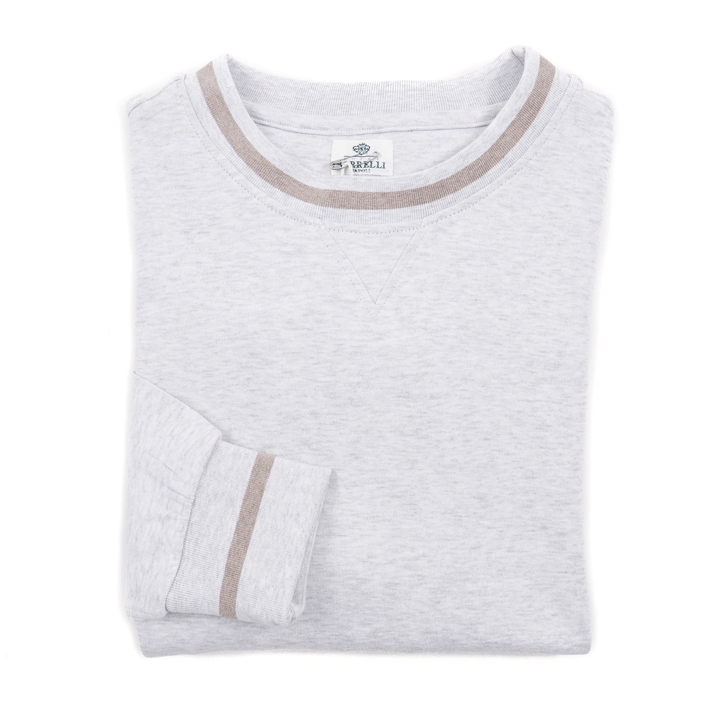 Borrelli Crewneck Cotton Sweatshirt - Top Shelf Apparel