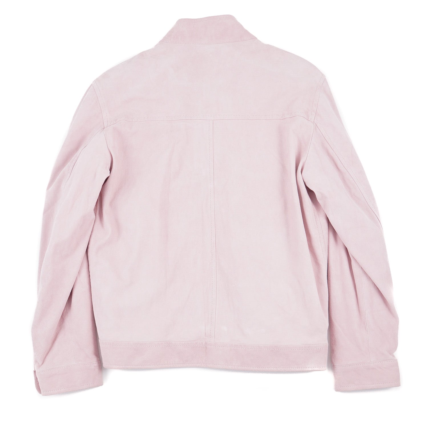 Borrelli Light Pink Suede Jacket - Top Shelf Apparel