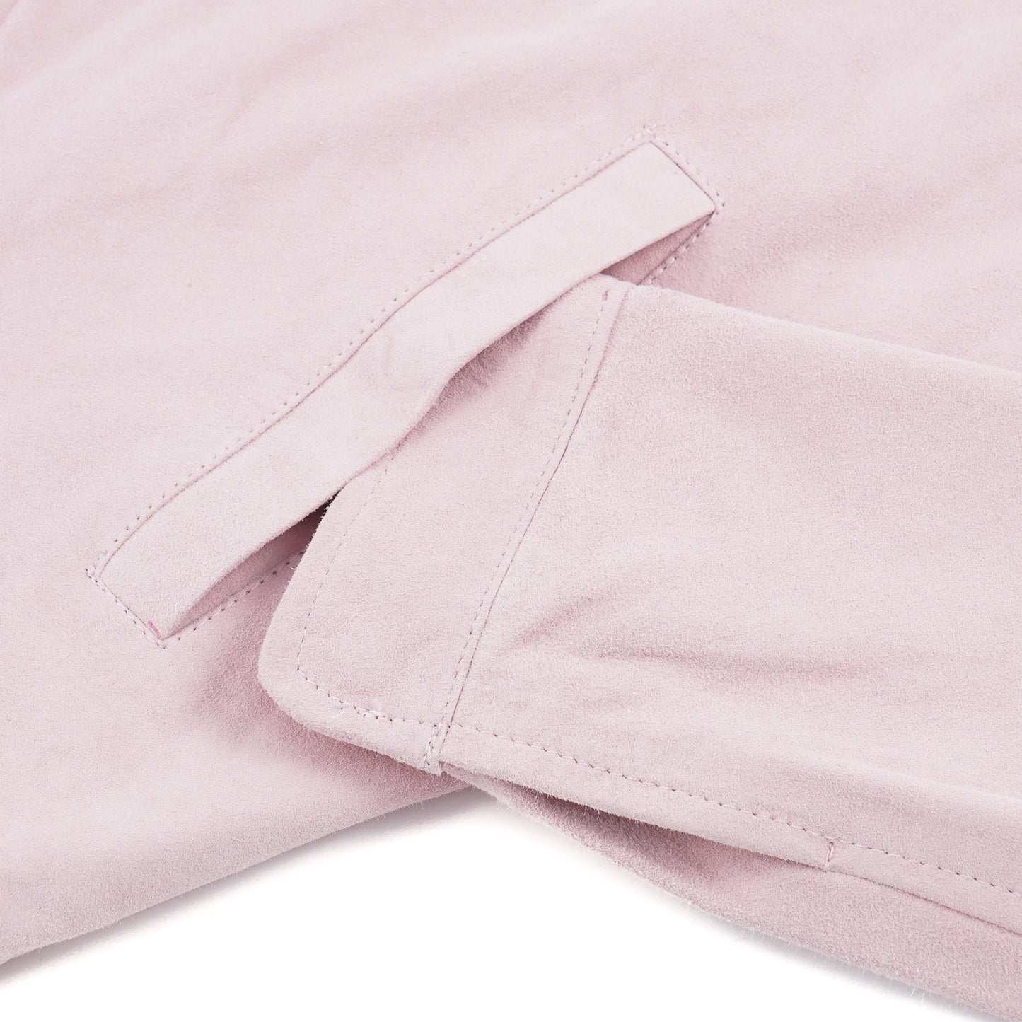 Borrelli Light Pink Suede Jacket - Top Shelf Apparel