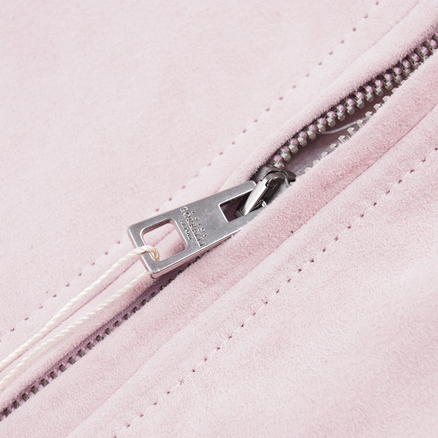 Borrelli Light Pink Suede Jacket - Top Shelf Apparel