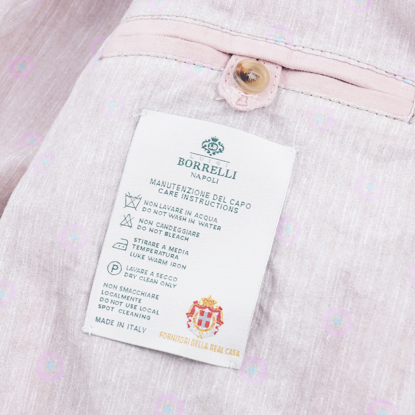 Borrelli Light Pink Suede Jacket - Top Shelf Apparel