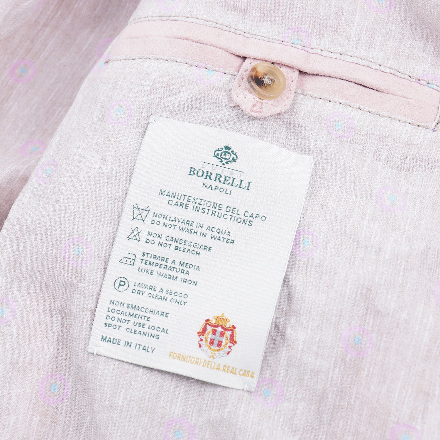 Borrelli Light Pink Suede Jacket - Top Shelf Apparel
