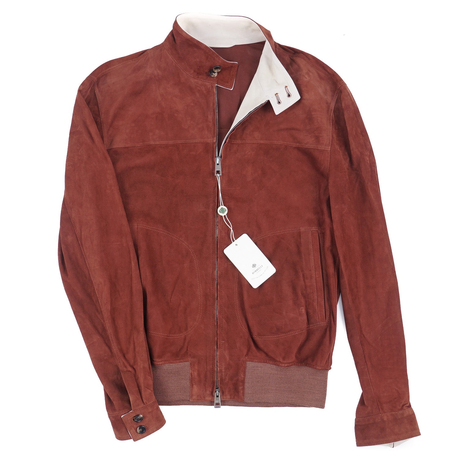 Borrelli Lightweight Unlined Suede Jacket - Top Shelf Apparel