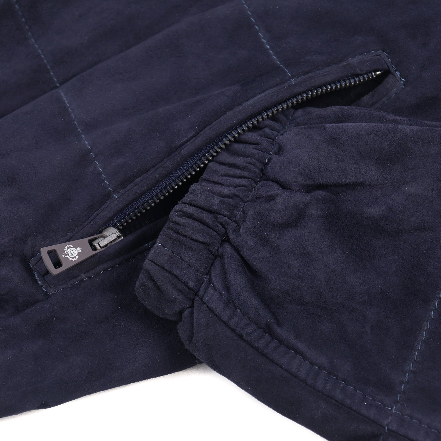 Borrelli Quilted Suede Jacket with Hood - Top Shelf Apparel