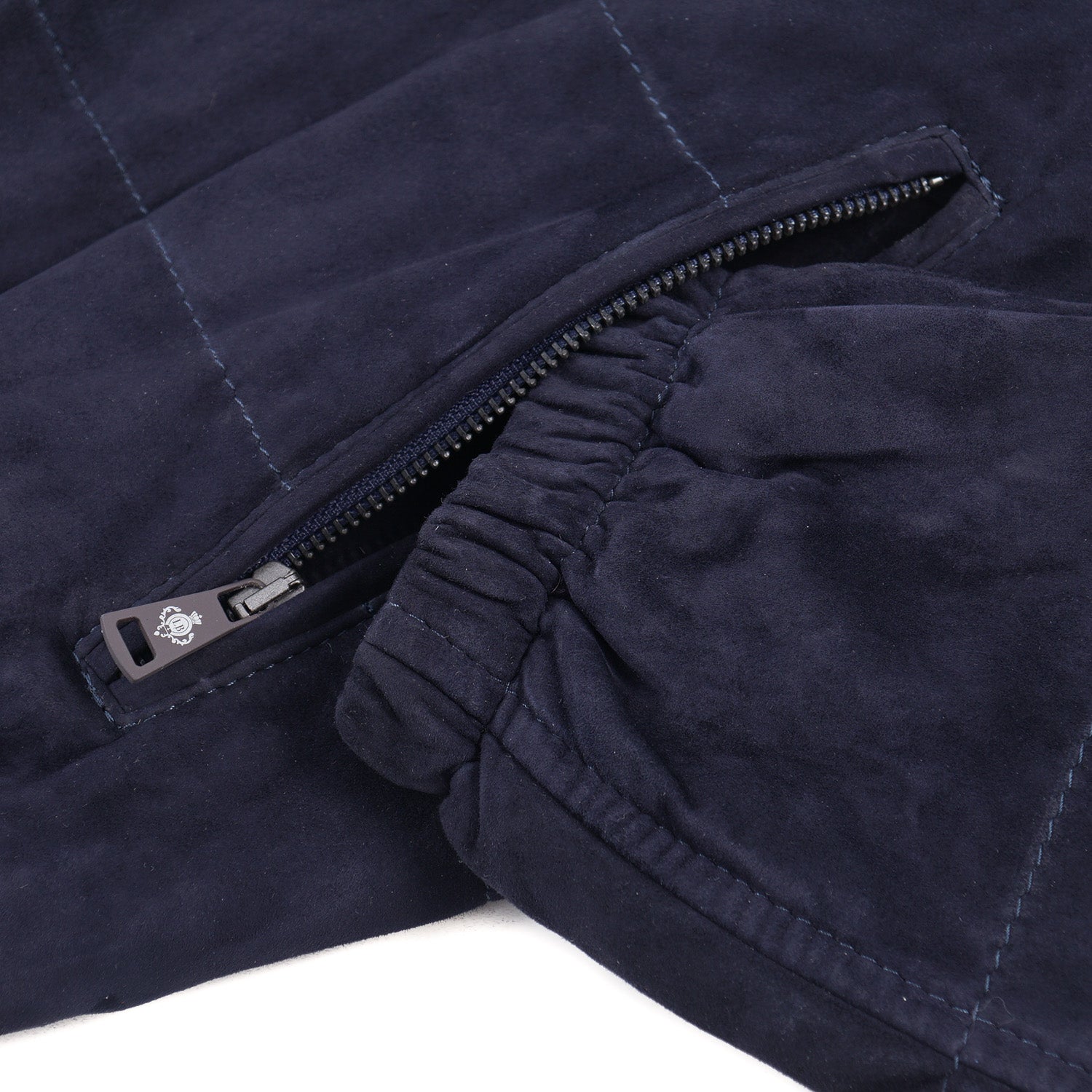 Borrelli Quilted Suede Jacket with Hood - Top Shelf Apparel