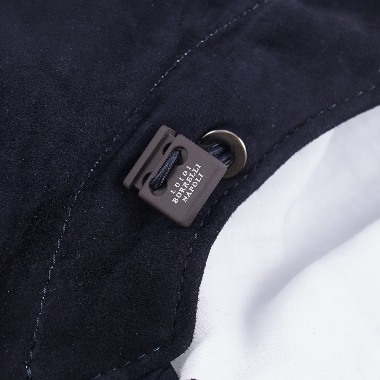 Borrelli Quilted Suede Jacket with Hood - Top Shelf Apparel
