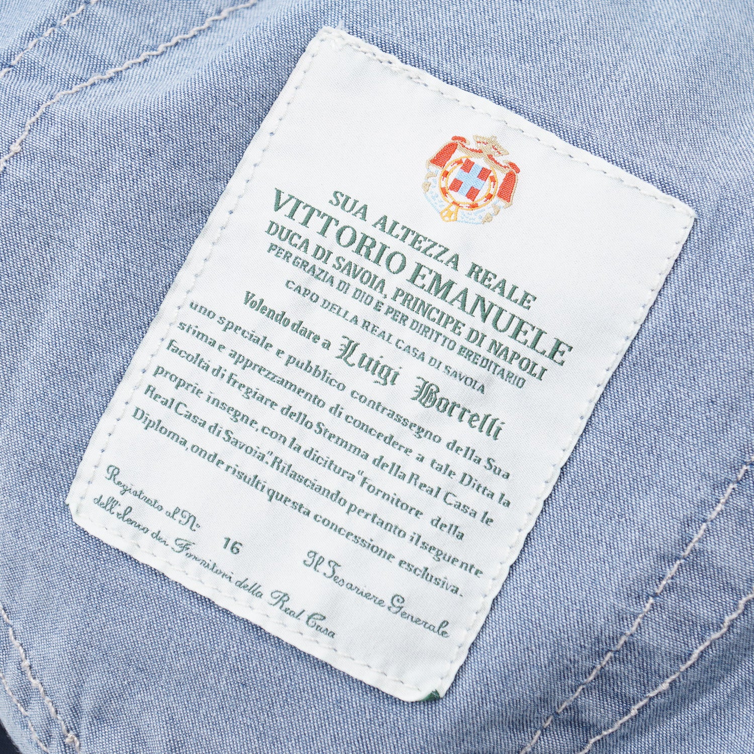Luigi Borrelli Slim-Fit Lightweight Jeans - Top Shelf Apparel