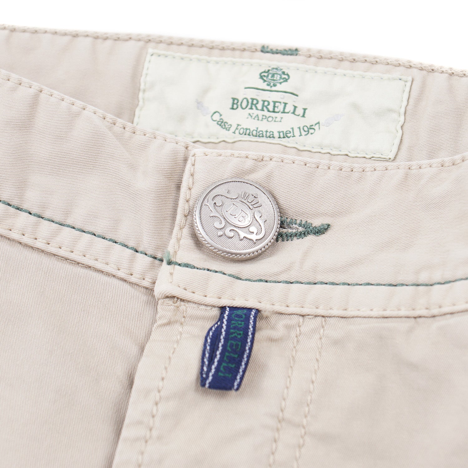 Luigi Borrelli Slim-Fit 5-Pocket Pants - Top Shelf Apparel