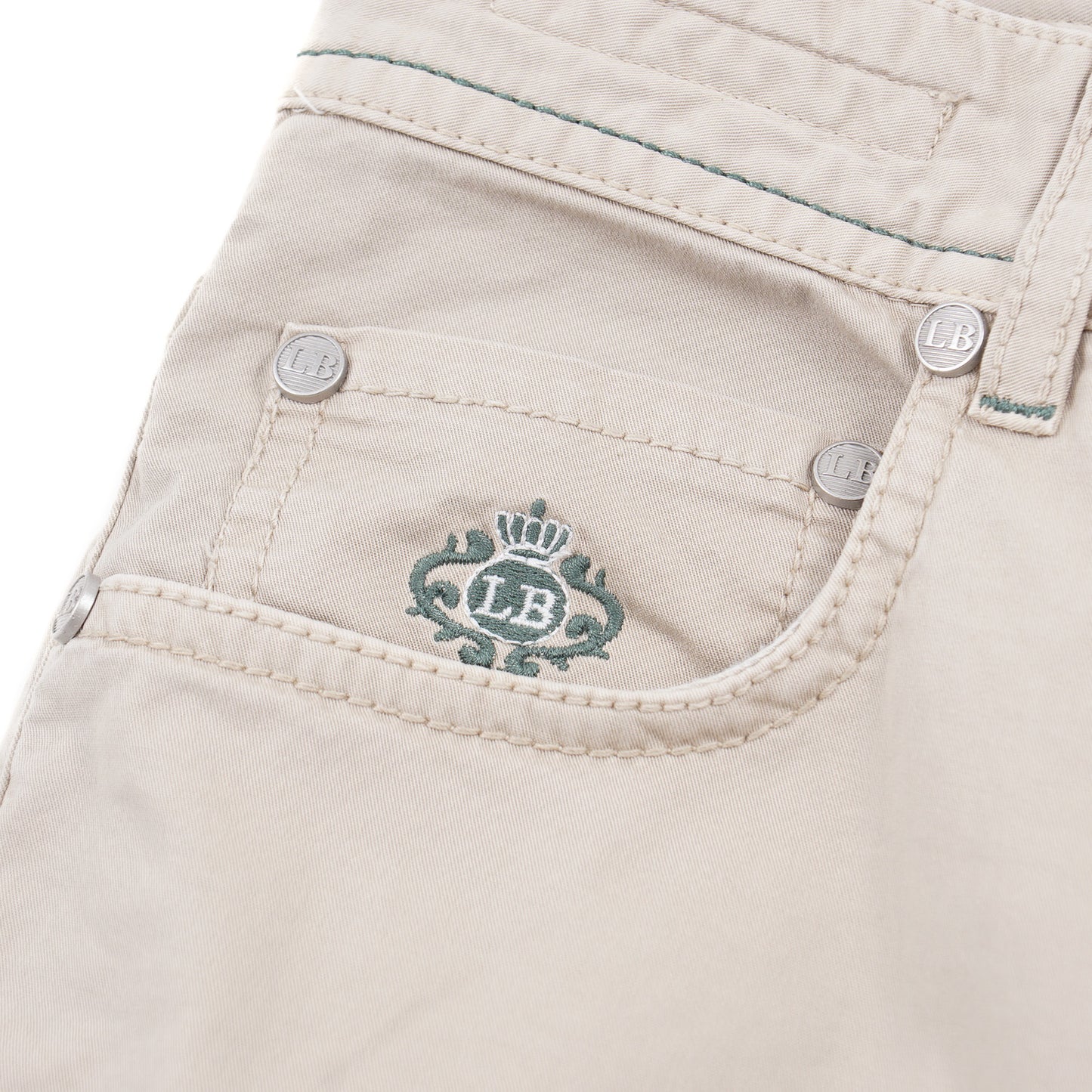 Luigi Borrelli Slim-Fit 5-Pocket Pants - Top Shelf Apparel