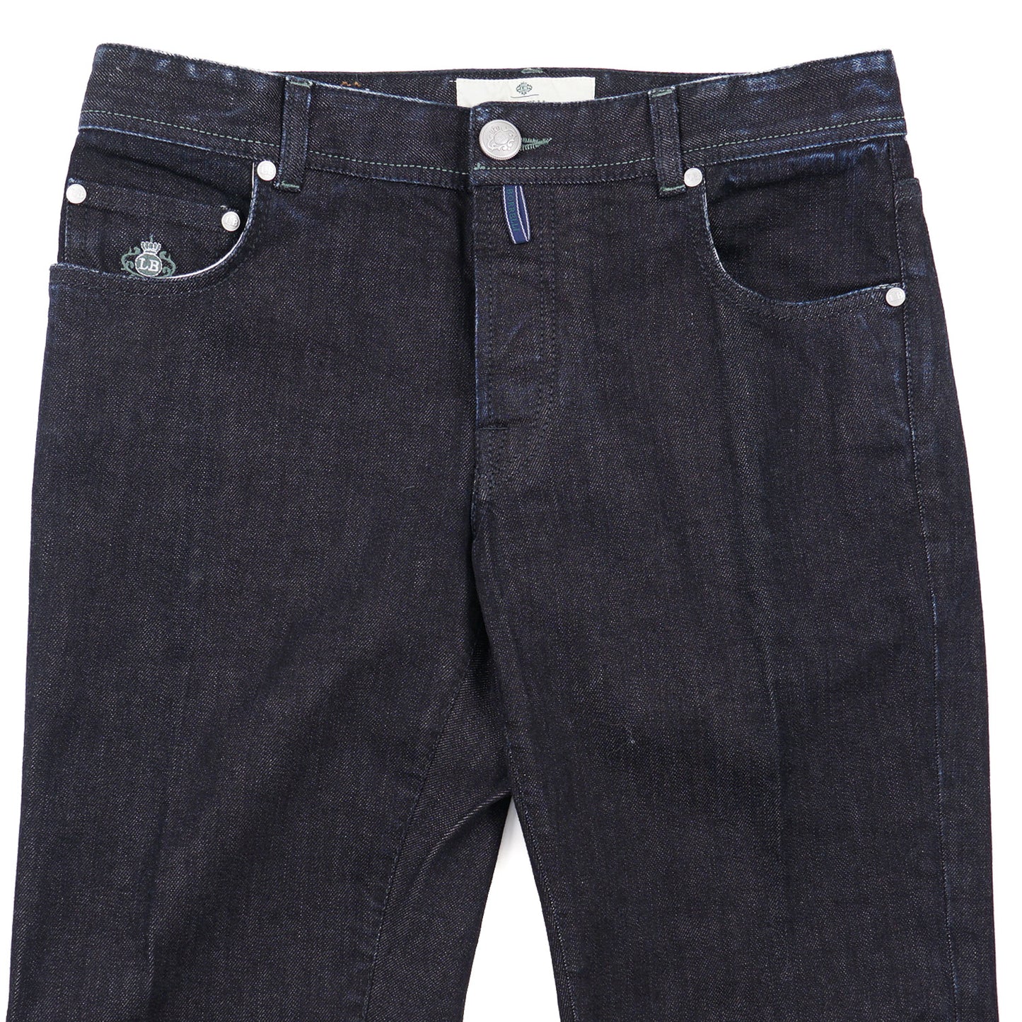Luigi Borrelli Rinsed Dark Blue Jeans - Top Shelf Apparel