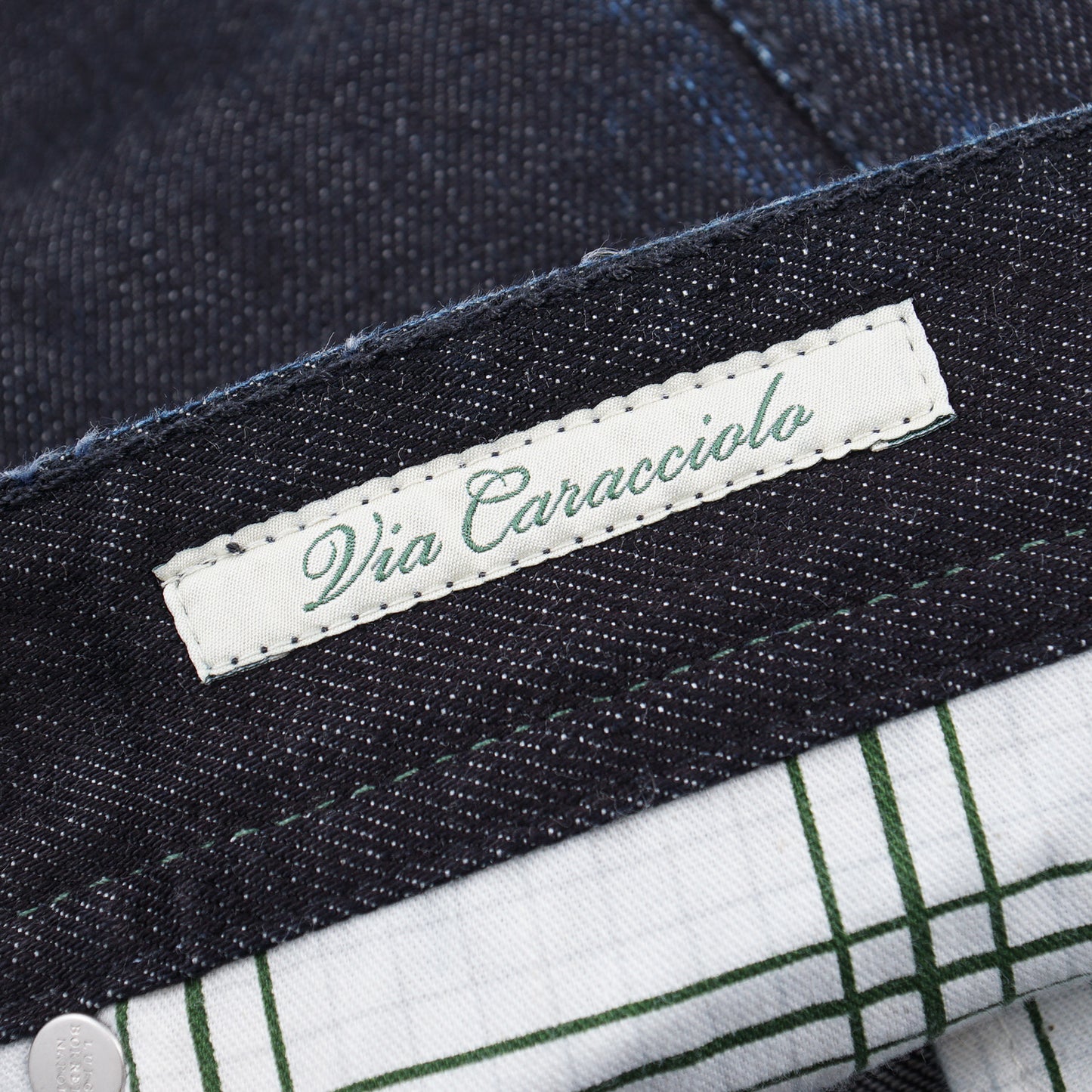 Luigi Borrelli Rinsed Dark Blue Jeans - Top Shelf Apparel