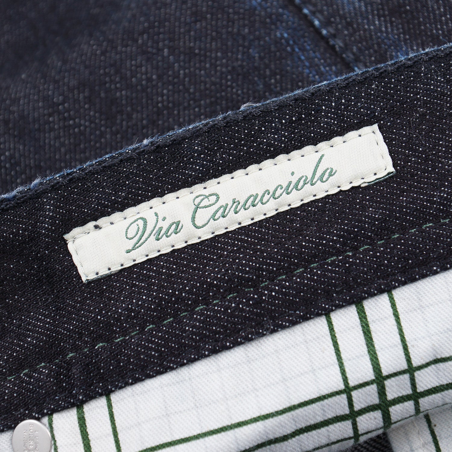 Luigi Borrelli Rinsed Dark Blue Jeans - Top Shelf Apparel